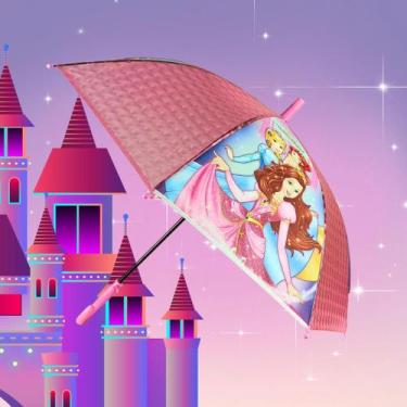 Imagem de Guarda Chuva Infantil Com Apito - Semax, Princesas