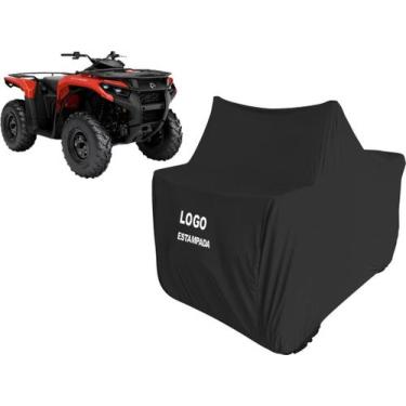 Imagem de Capa Protege Pintura Quadriciclo Can-Am Outlander 500 2WS - Mz, Preta