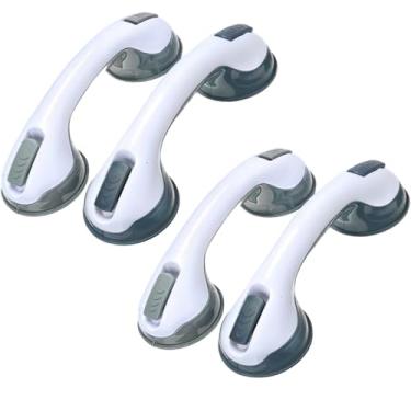 Imagem de Barra De Apoio com Ventosa Suporte Sanitário Portatil Idosos Deficientes Banheiro(4)