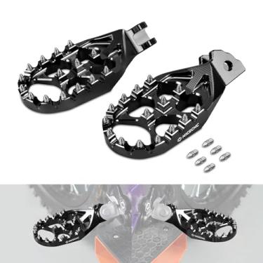 Imagem de NICECNC Apoios Para Pedais Pretos Compatíveis Com Surron Light Bee X/Ss/L1E Cnc Bicicletas De Trilha Segway X160/X260, Veja O Modelo