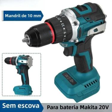 Imagem de Furadeira Elétrica Sem Fio 20V Sem Escova De Dupla Velocidade 253 Torq