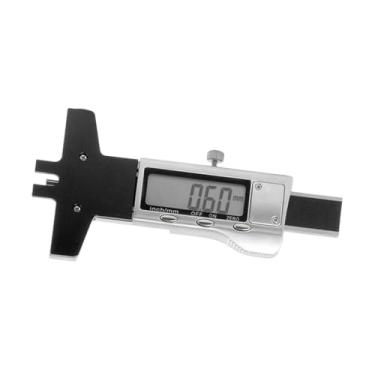 Imagem de simhoa Régua de altura de cordas de guitarra Régua de distância de cordas de metal portátil