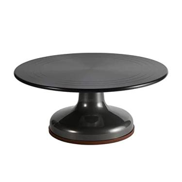 Imagem de Suporte de bolo, conjunto de ferramentas de mesa giratória de liga de alumínio, mesa giratória para casa, commodities, suporte de bolo, prato de bolo, doces, cupcake, sobremesa, prateleiras, (cor