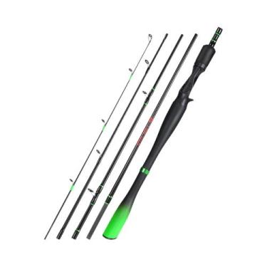 Imagem de Vara De Pesca Sougayilang De Fibra De Carbono De 1,8m 2,1m 2,4m Para P