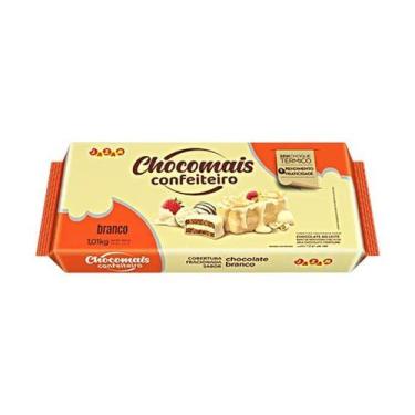 Imagem de Chocolate Branco 1 Kg Cremoso e Delicioso Fácil Derretimento - Jazam