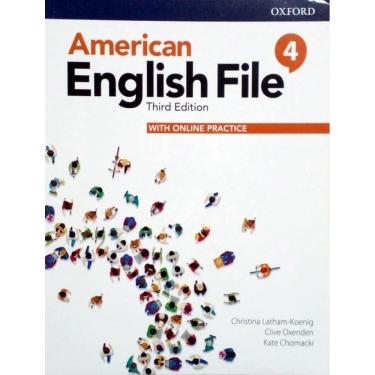 Imagem de American English File 4 Sb With Digital Pack - 3Rd Ed