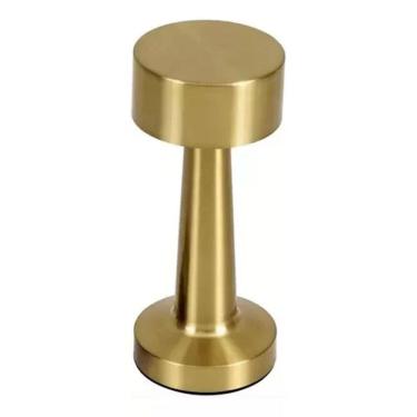 Imagem de Luminária De Mesa Metal Com Led Nox Gold Gmh