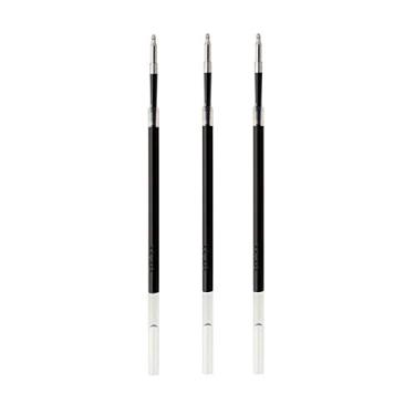 Imagem de Nitoms STALOGY S5211-2P Refil de caneta esferográfica, tinta gel, 0,5 mm, preto, 3 peças x 2 peças