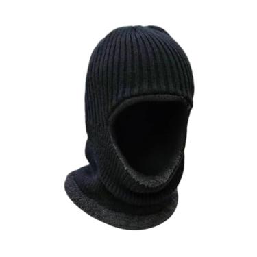 Imagem de RNXRZANK Balaclava de Inverno para Aquecer O Pescoço, Ideal para Esquiar, Fazer Caminhadas E Andar de Bicicleta, Preto