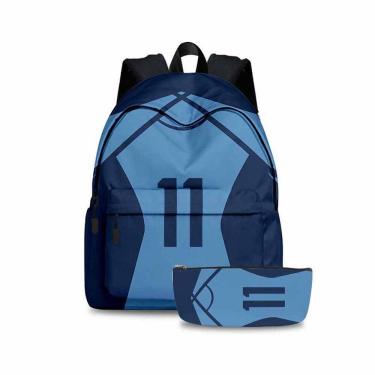 Imagem de Conjunto de mochilas Isagis Yoichis Blues Locks para crianças