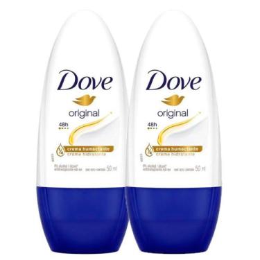 Imagem de Kit 2 Desodorante Antitranspirante Roll-on Dove Original 50ml