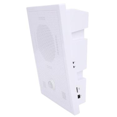 Imagem de Sanpyl Detector de Movimento Infravermelho Com Fio, Ajuste de Sensibilidade de 2 Estágios e Ajustes de Volume de Saída de 10 W, Interruptores de Parede Ativados por Movimento, Controle de (Plugue