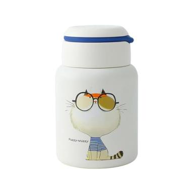 Imagem de Mini caneca de café de viagem, garrafa compacta isolada de 200 ml, garrafa isolada a vácuo de aço inoxidável 316, copo portátil à prova de vazamento (roxo)