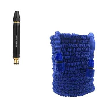 Imagem de Conjunto De Mangueira Mágica Retrátil De Alta Pressão Para Lavagem De 