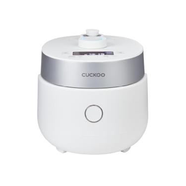 Imagem de CUCKOO CRP-MHTR0309F 3 xícaras (não cozidas)/6 xícaras (cozidas) panela e aquecedor de arroz de pressão dupla com panela interna antiaderente, 15 modos de menu, 3 guias de voz, limpeza automática