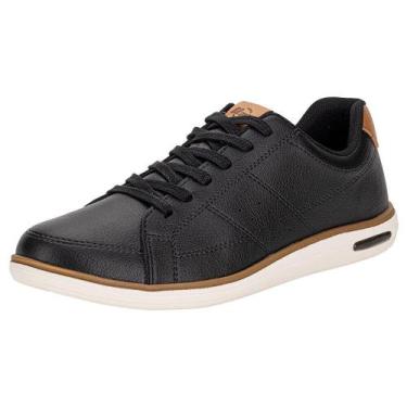 Imagem de Sapatênis masculino casual brsport 2272214, Preto, 41