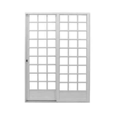 Imagem de Porta de Aço de Correr 215x160cm Minas Sul Mgm Abertura Direita