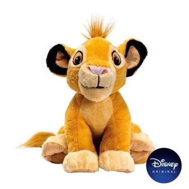 Imagem de Pelúcia Decorativa - Simba - Rei Leão - Disney Original - 1 Un - Rizzo
