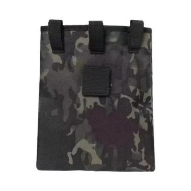 Imagem de Bolsa Tática MOLLE Para Armazenamento De Munições Com Cordão, Saco De 