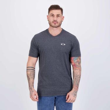 Imagem de Camiseta Oakley Ellipse Tee II Preta Mescla-Masculino