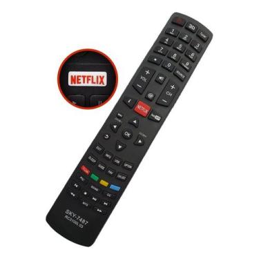 Imagem de Controle Remoto para tv Philco led Smart Com Netflix 3d Rc3100l03