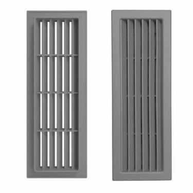 Imagem de Grade Ventilação Retangular Encaixe 30x13 Exaustores - 4un - MARELAGO