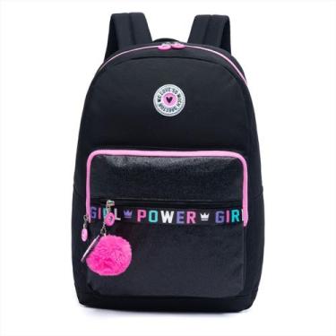 Imagem de Mochila Escolar Juvenil Feminina Espaçosa Resistente - Spector