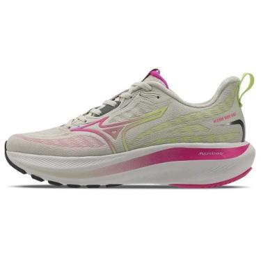 Imagem de Tênis de Corrida Feminino Mizuno Base Ride, Bege, 35