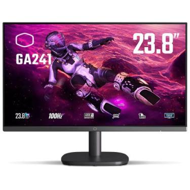 Imagem de Monitor gamer cooler master ga241 23.8 100hz 1ms full hd cmi-ga241-br