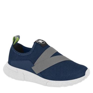 Imagem de Tênis Infantil Masculino Lycra Slip On Molekinho 2831.226, Marinho, 34