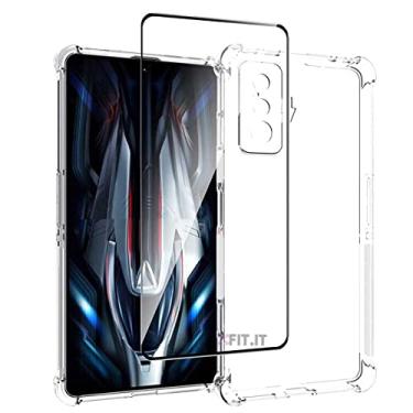 Imagem de Capa Capinha Anti Impacto Compatível com Xiaomi Poco F4 GT + Película 5D 9D Cerâmica