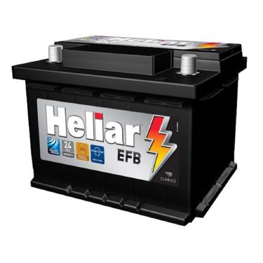Imagem de Bateria EFB Heliar Start Stop 12V 72Ah HFB72PD Golf Variant Jetta Passat Tiguan Creta