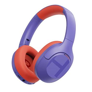 Imagem de Haylou Fones de ouvido sem fio com cancelamento de ruído, S35 ANC Headphone, BLUETOOTH 5.2, Roxo-alaranjado