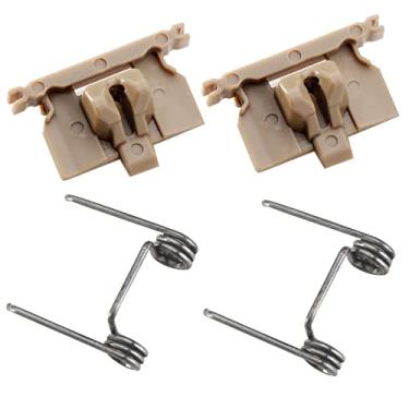 Imagem de WAHFOX 4 peças de tensão de mola e substituição de guia de cabeça giratória bloco de lingueta de plástico seguidor de came para peças de reparo WahL Magic Clip 8148/8504/8591/1919