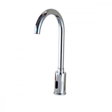 Imagem de Torneira De Metal Cozinha Globalmix Sensor Pilha Bivolt Gh026