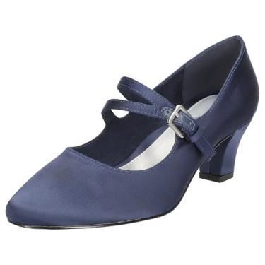 Imagem de Easy Street Meryl Pump feminino, Cetim marinho, 40