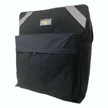 Imagem de Mochila P/ Motoboy Reforçada De Lona Gg 90l - Mão Dupla