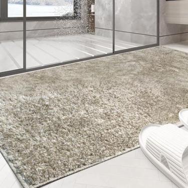 Imagem de 2 Tapete Banheiro Antiderrapante Absorvente 50x100 Oa Cl Mbg - IDEALIZ