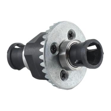 Imagem de TTETTZ Diferencial de carro RC Modelo de controle remoto Engrenagem diferencial de veículo 1:18 DIY Substituições escovadas para veículos 18101 RC Car