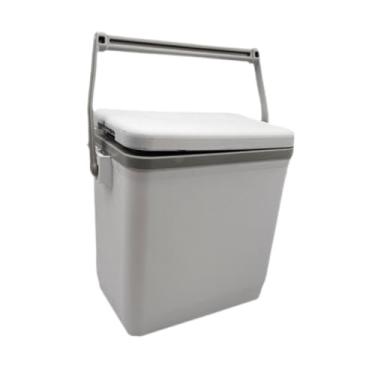 Imagem de menolana Refrigerador de piscina acima do solo, caixa de gelo portátil com alça, recipiente de armazenamento, refrigerador rígido para viagens ao ar livre,