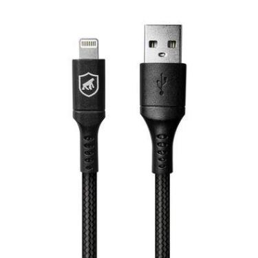 Imagem de Cabo Gshield Survivor, Para Lightning / USB, 1.5M, Preto 