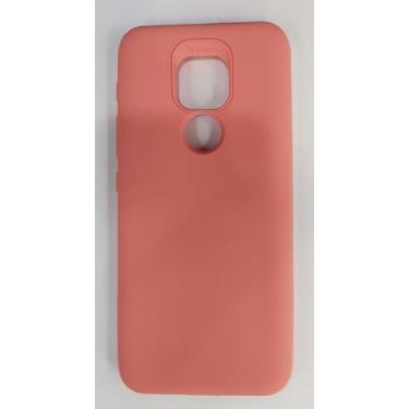 Imagem de Capinha Capa para motolora moto g9 play e7 plus tela 6.5 borracha mole