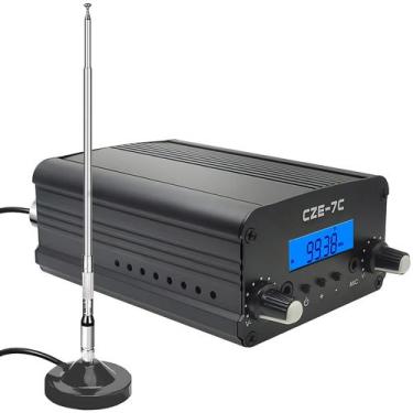Imagem de Transmissor FM Azwang 1000m para igreja, filme drive-in, etc