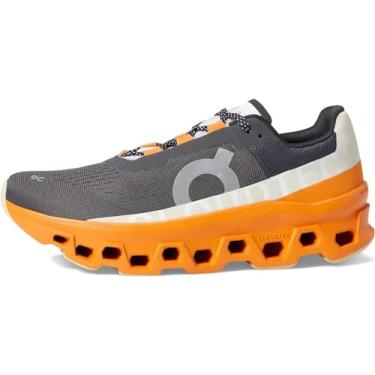 Imagem de On Cloudmonster 2 Tênis masculino, Eclipse/açafrão, 43 BR