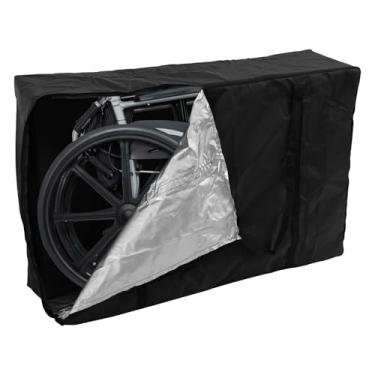Imagem de Bolsa de viagem rollator, bolsa impermeável para cadeira de rodas para andador dobrável, bolsa de viagem para cadeira de rodas, bolsa de transporte para cadeira de rodas, bolsa de armazenamento