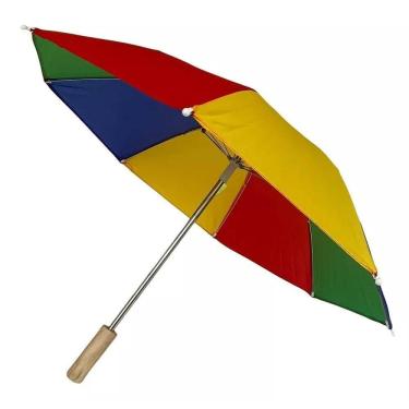 Imagem de Guarda Chuva De Frevo Colorido Carnaval Adereço Fantasia