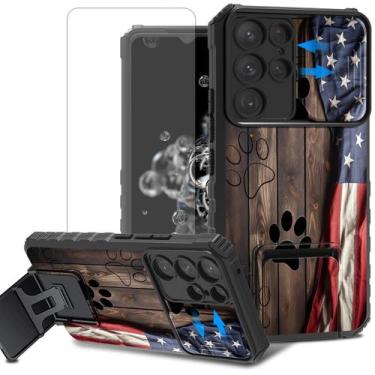 Imagem de Capa de telefone ACWDMKH para Samsung Galaxy S23 Ultra com suporte