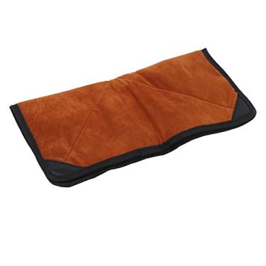 Imagem de Zhjvihx Pano Dobrável do Envoltório da Lente, Pano Protetor da Resistência de Impacto de Profissional Marrom Resistente Ao Risco para o tripé Dos Binóculos Câmera Slr (S)