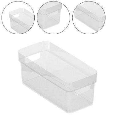 Imagem de Organizador De Geladeira Flat Cozinha Alimentos 2,35 Litros