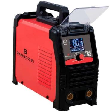 Imagem de Inversora de Solda Pulse 180 Bivolt Display Digital Bambozzi